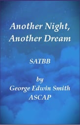 Another Night, Another Dream SATBB choral sheet music cover